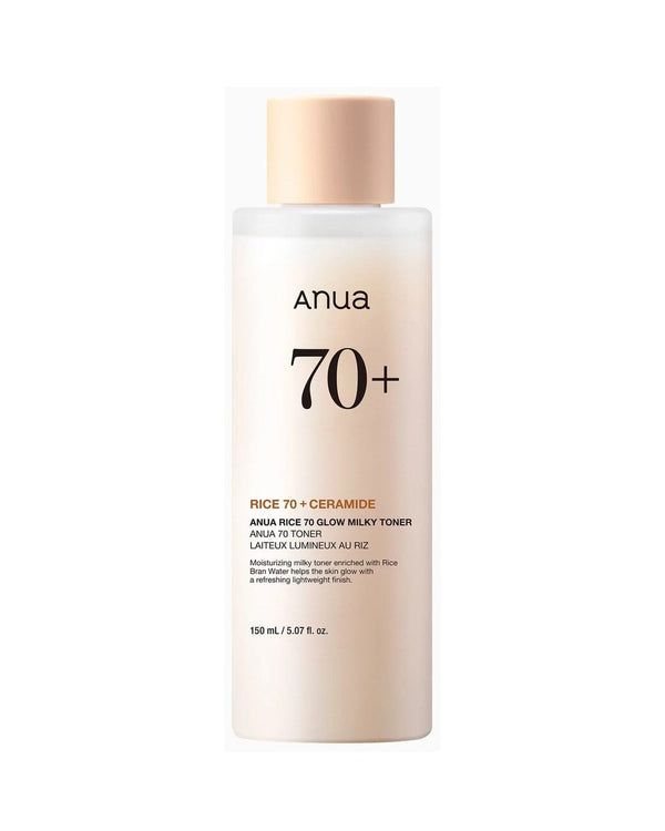 Anua Rice 70 + Ceramide Glow Milky Toner